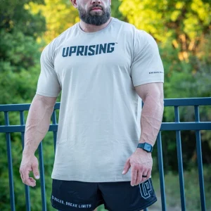 Uprising Logo Tee - Khaki